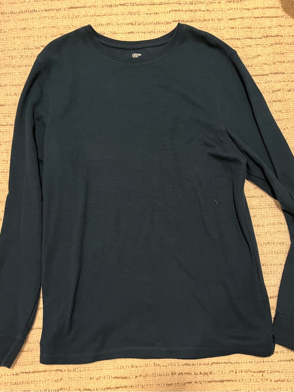 urban pipeline Men’s Long-Sleeve Crewneck Shirt - Dark Teal XL